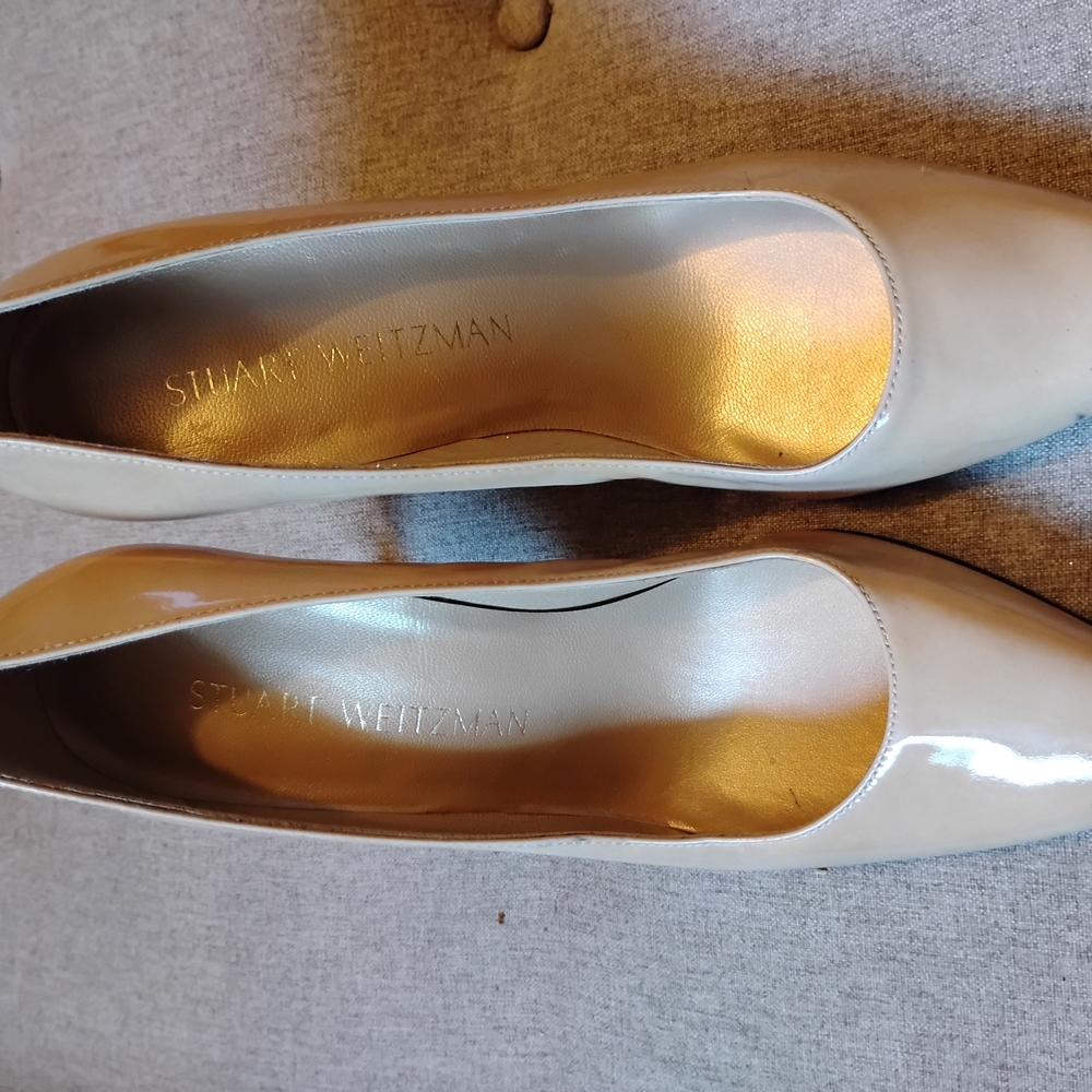 Stuart Weitzman Cream Women's Shoes
